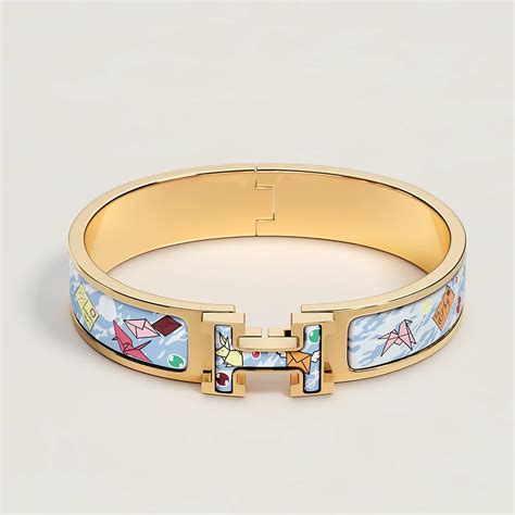 hermes stacking bracelets|hermes bracelet clic h palladium.